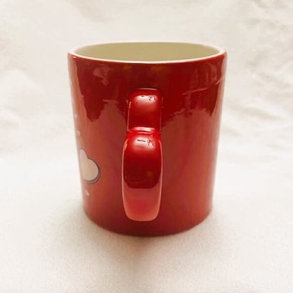 Peanuts Snoopy Joe Cool Valentine's Hearts 16oz Ceramic Mug-NEW - Picture 2 of 6